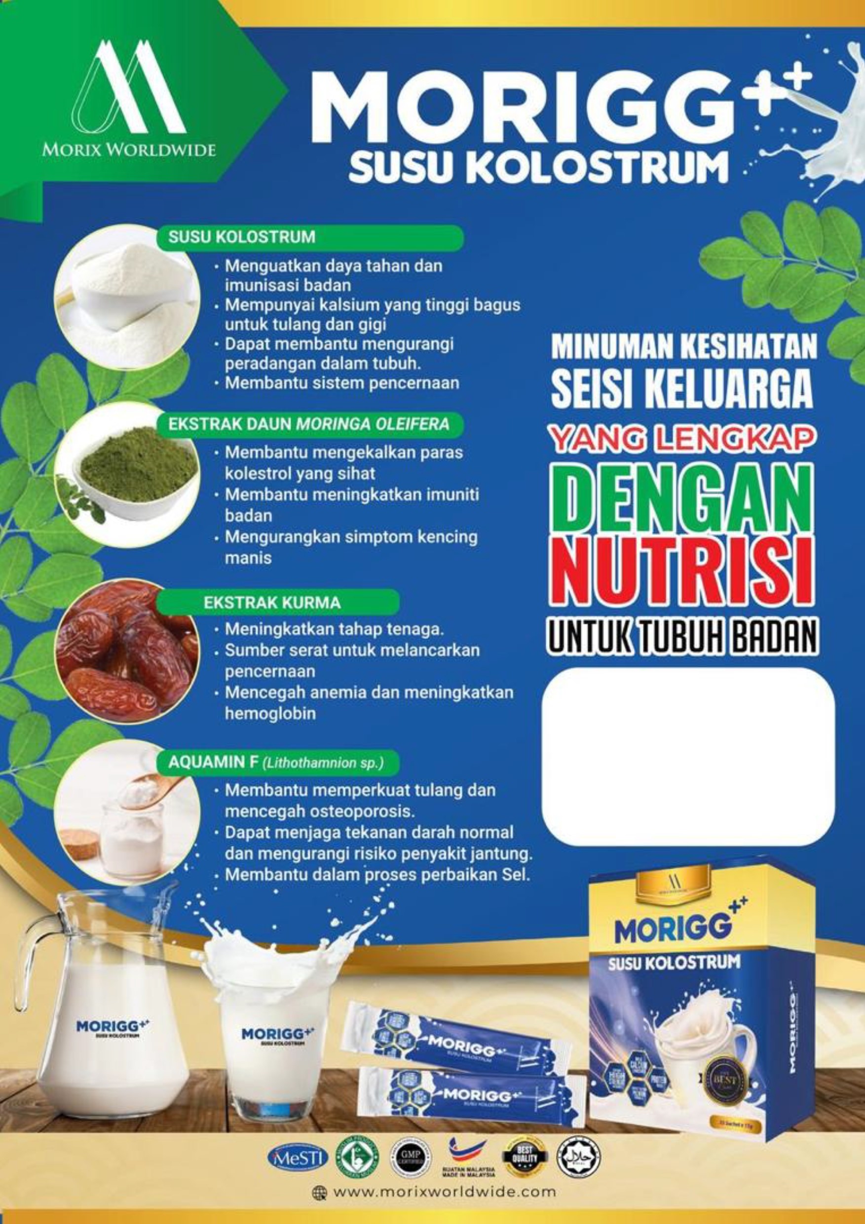 Susu Kolostrum Morigg ++